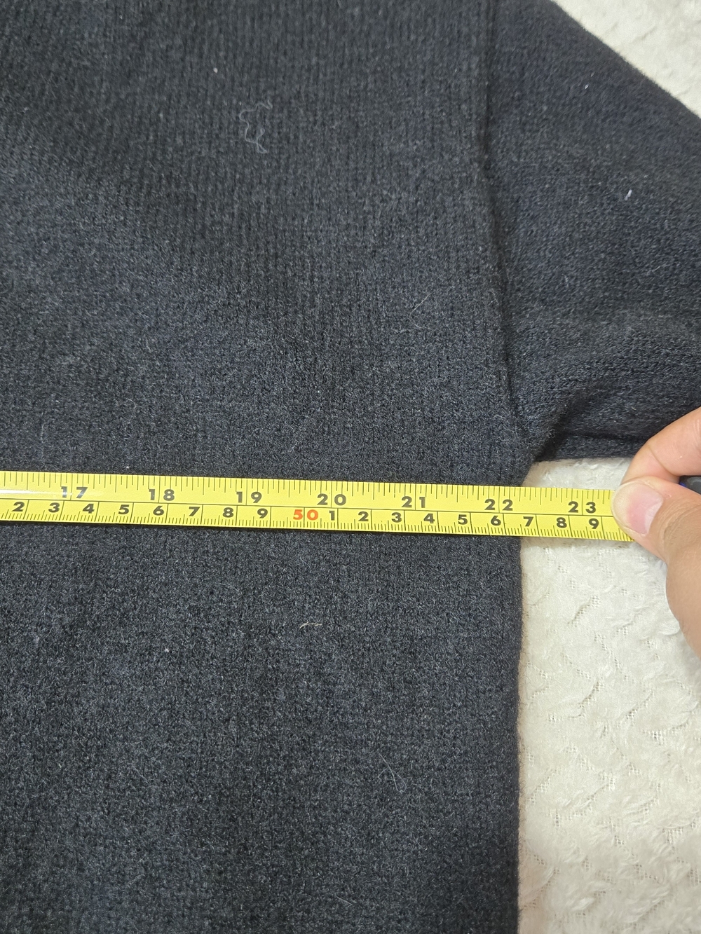 Aelfric Eden Goose Sweater Black Crewneck Graphic Knit Size Large *Cut Neckline - Picture 5 of 9